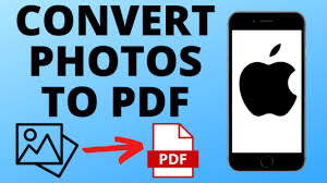 How to Turn Picture to PDF on iPhone