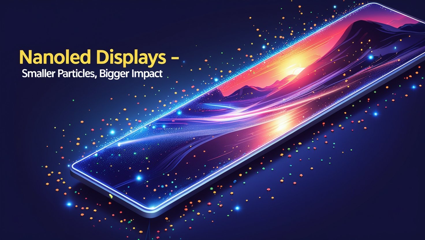 NanoLED Displays | Smaller Particles, Bigger Impact
